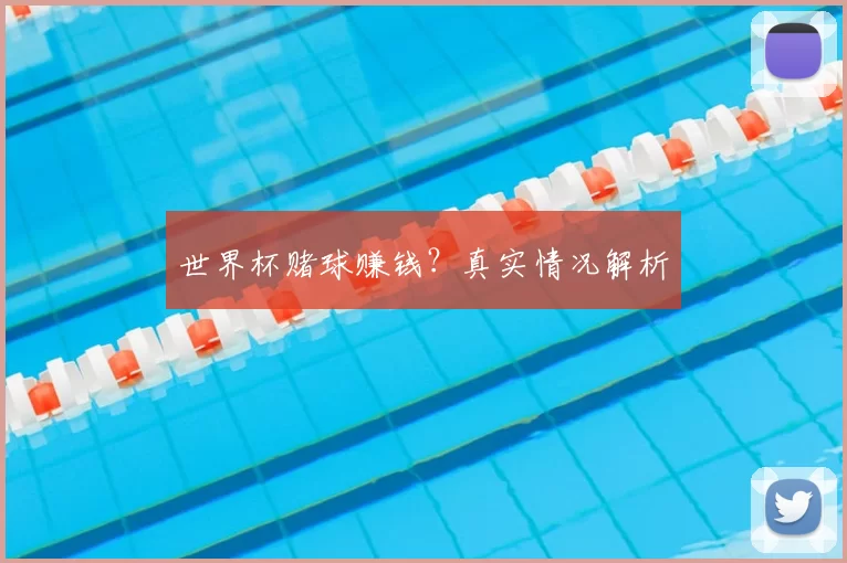 世界杯赌球赚钱?真实情况解析