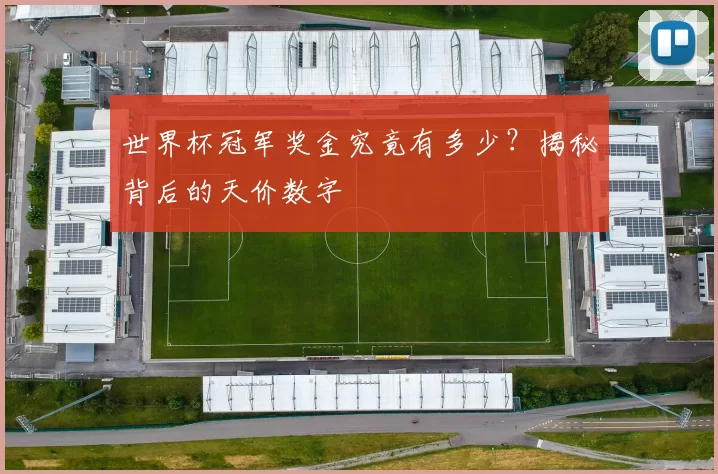 世界杯冠军奖金究竟有多少?揭秘背后的天价数字
